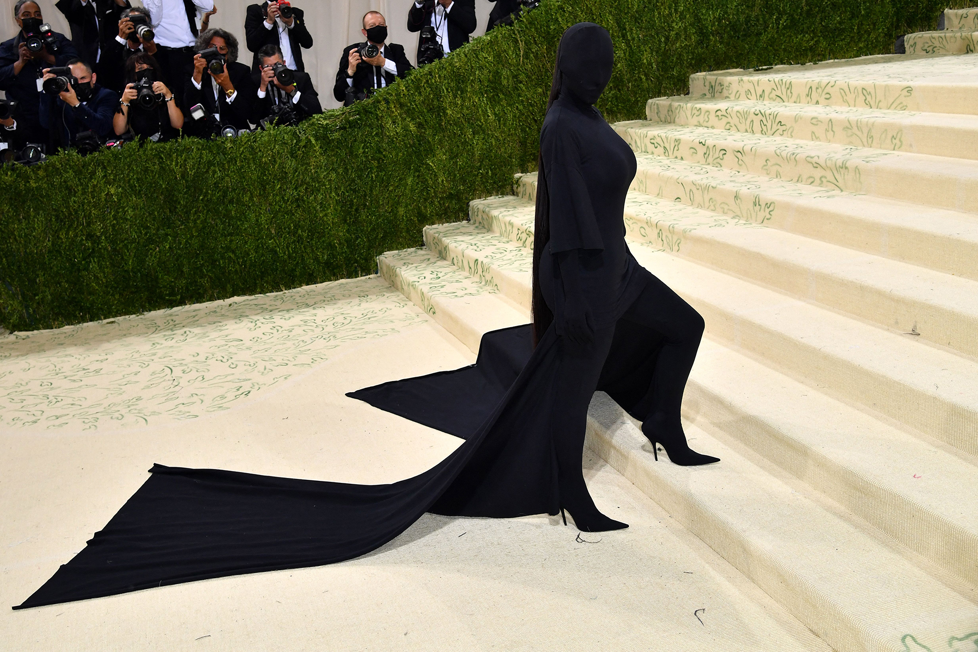 Kim Kardashian at the 2021 Met Gala.