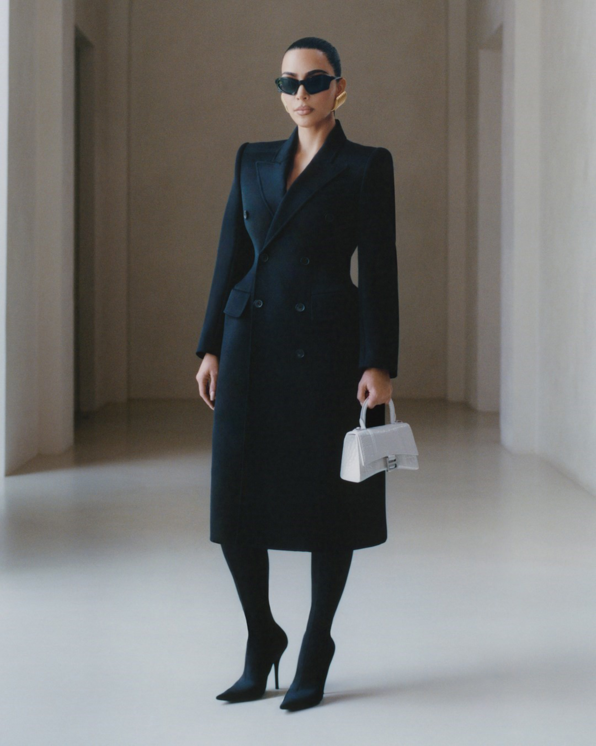 Kim Kardashian in Balenciaga campaign