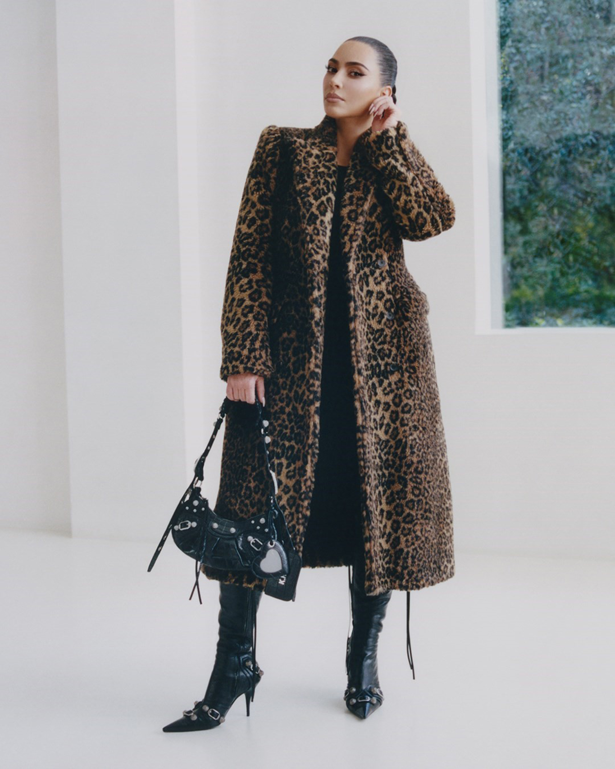 Kim Kardashian in Balenciaga campaign
